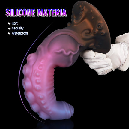 Huge Tentacle Anal Butt Plug Male Adult Sex Toys Soft Silicone Big Anal Plug Dilator Training Expansion Butt Plug For Women Men