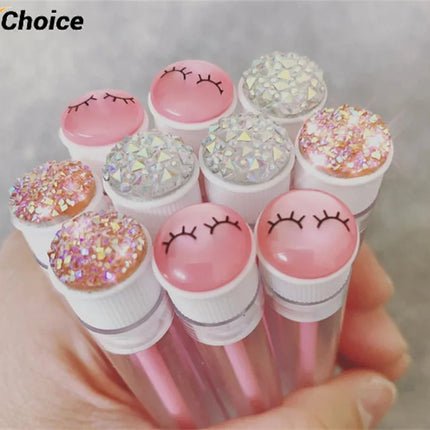 10pcs Reusable Eyelashes Brush Tube for Eyelash Extension Disposable Mascara Wands Eyebrow Brush Applicator EyeLash Brushes