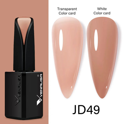 Venalisa15ML Silky Matte TPO FREE Topcoat No Cleaning Nail Lacquer Full Coverage Long Lasting Gorgeous Color Nail Varnish