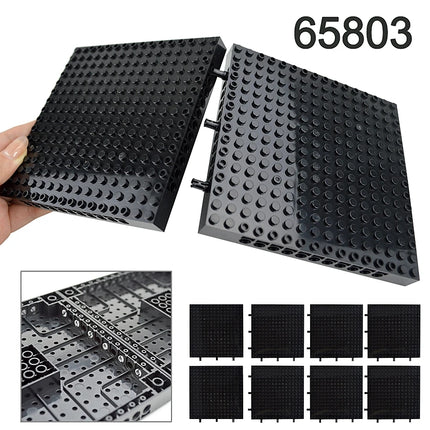 2/9Pcs 16x16 4:3 Baseplate 65803 98138 MOC Technical Building Blocks Pixel Art Picture DIY Parts for Kids