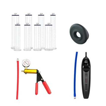 22/30cm Acrylic Penis Pump Accessories Vacuum Penis Enlarger Sex Toys For Man Cylinder Set Penis Enlargement Penile Trainer 18