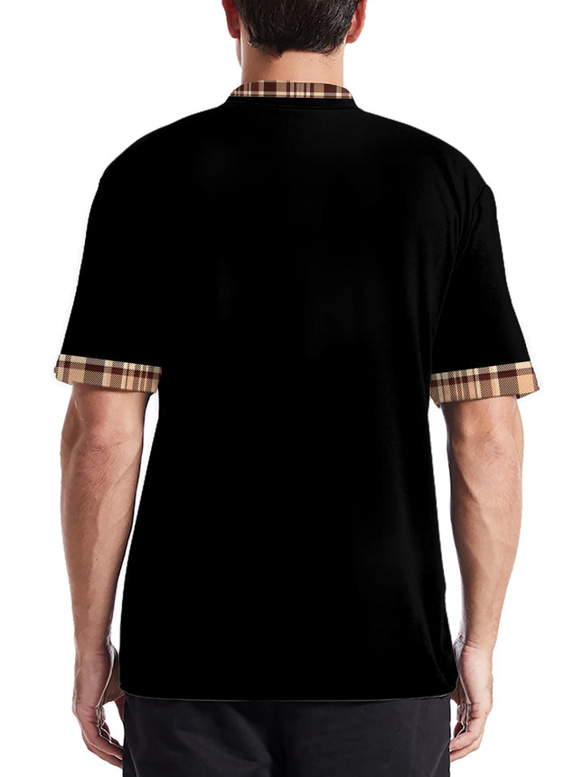 2026 Summer Men's Polo Shirt - 3D Printed Design Breathable Lightweight Thin Casual Simple Versatile Men's Clothing