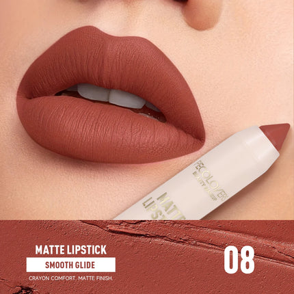 1 Pcs Matte Velvet Lipliner & Lipstick Pen, Smooth Easy To Apply, Precise To Definded Lip Lines, High Color Rendering Non-sticky
