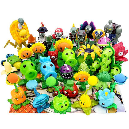 New Plants vs Zombies Toys Action Figures Gargantuar Robot Plant Zombie Game Fan Figurines Doll Toys For Children Birthday Gifts