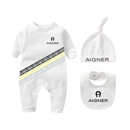 Long sleeved baby jumpsuit 0-12 months, 100% pure cotton, hot selling new baby boy jumpsuit, baby jumpsuit set