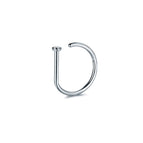 1PC-Siliver / 20G(0.8mm-Dia.8mm)