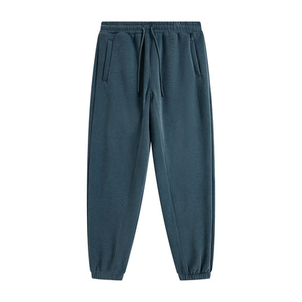 ZODF Trendy Men 345gsm Fleece Sweatpant Unisex Solid Color Loose Retro Hip Hop Winter Joggers Pants Brand Clothes HY0005