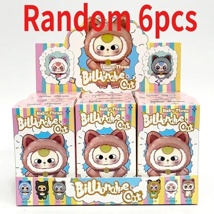 2026 Hot Vinyl Dolls Caixa Misteriosa Toy for Girls Gift Baby Three Billionaire Lucky Cat Series Blind Box Toys Mystery Box ﻿