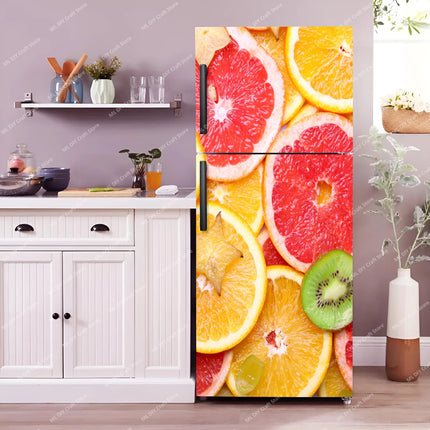 Coke Vending Machine Mural Refrigerator Door Art Mural Sticker Peel and Stick Phone Booth Coffee Wallpaper Fridge Door Decals