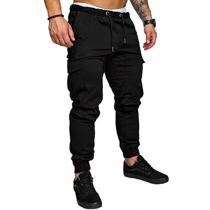 High Quality Khaki Casual Pants Men Military Tactical Joggers Camouflage Cargo Pants Multi-Pocket Fashions Black Army Trousers