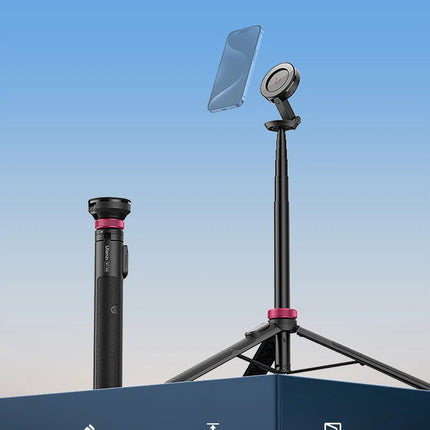 Ulanzi MT-84 Smartphone Tripod Quick Release Magnetic Support Magsafe Case Phone Come With Bluetooth Controler For iPhone 15  14
