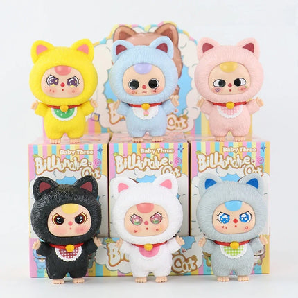 2026 Hot Vinyl Dolls Caixa Misteriosa Toy for Girls Gift Baby Three Billionaire Lucky Cat Series Blind Box Toys Mystery Box ﻿