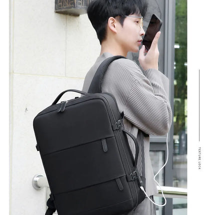 2024Men Women's Bag Large Capacity Journey Multifunction Backpack With Shoe Storage Multilayer Dry And Wet Separation Waterproof