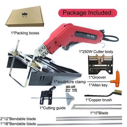 Foam Cutter Hot Knife 110/230V Electric Foam Polystyrene Cutting Machine Styrofoam Cutter DIY Cutting Tools KS EAGLE Foam Cutter