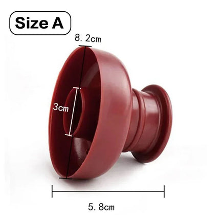3 Types Donut Biscuit Press Mold Baking Cake Mold DIY Kitchen Tools Round Biscuit Cutter for Baking Desserts