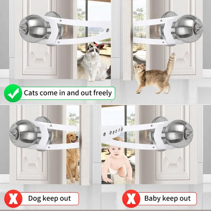 Door Open Holder Cat Ring Cat Door Holder Door Stop Cats MDMWL01