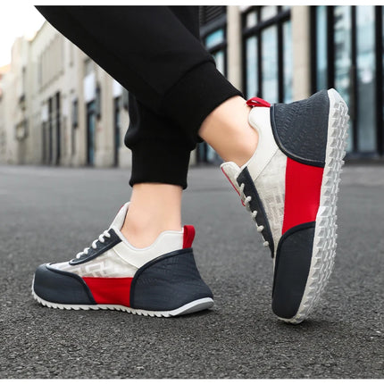 Brand protection 2026 new men's lightweight non-slip breathable wear-resistant running sports fashion versatile casual shoes