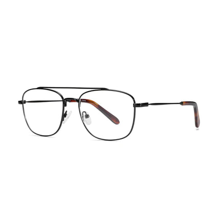 AIR EIGHT Aviator Prescription Glasses Men Metal Frame Progressive Lenses With Photochromic Myopia Correction