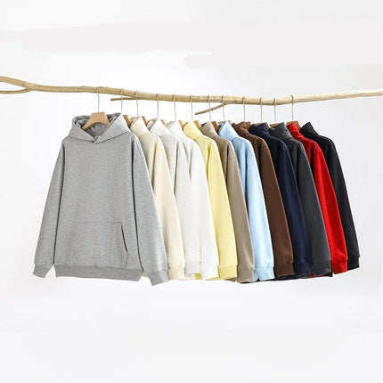 New Fashion Men's Women's Hoodies Spring Autumn Winter Casual Hoodies Sweatshirts Men Tops Solid Color Hoodie Sweatshirt Male