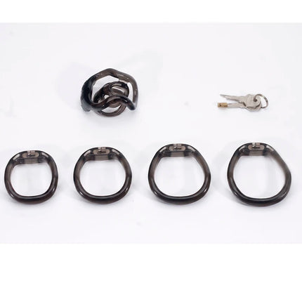 Ultra-Small BC3.0 Double-Layer Chastity Lock Male Chastity Device for BDSM Discipline And Abstinence Prevention