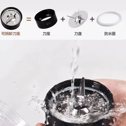 [New]Food Processor Household Small Multi-function Juicer Mini Wall Breaker Food Blender Liquid Food Processor