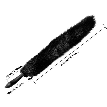 Silicone Butt Plug Sexy Plush Tail Anal Plug Unisex Butt Plug Anal Dilator Role Playing Toy Adult Game Anal Sex Toys for Women