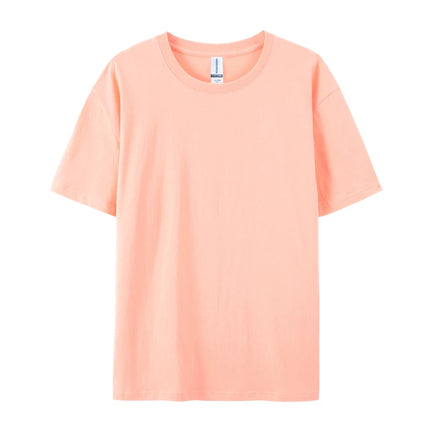 Customize 100% Cotton T-Shirt Quality Women & Men's Top Tee Design Brand Logo Print on Demand Crewneck Tee Workwear Team Clothes