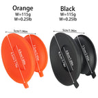 Orange and Black