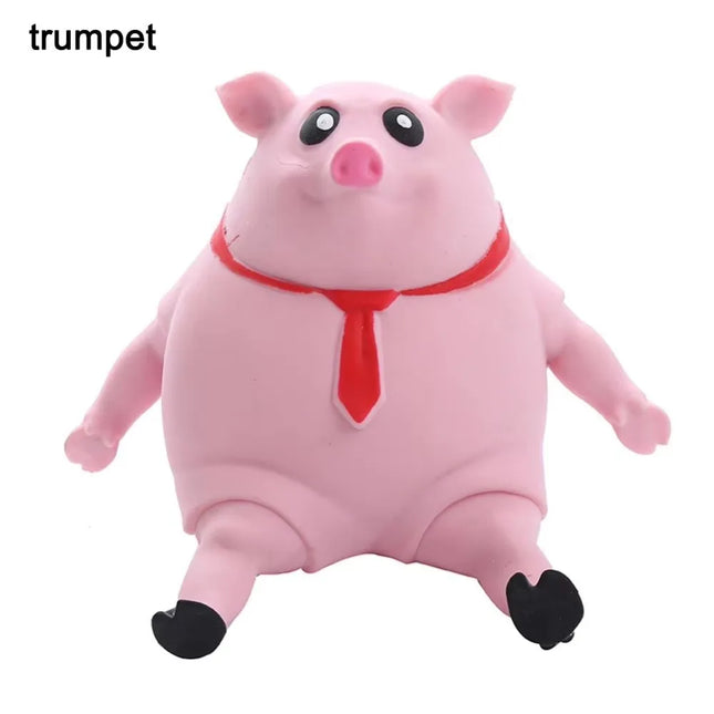 Funny Squeeze Big Pink Pigs Anti-stress Toy Cute Squeeze Animal Dolls Lovely Piggy Doll Stress Relief Toy Creative Cartoon Gifts