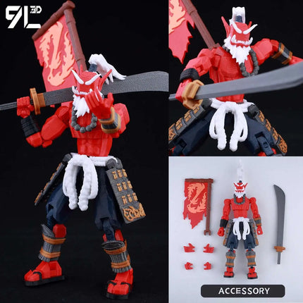 9L3D Printed Deadpool Wolverine Anime Characters Lucky Dummy 13 Action Figures Multi-Jointed Movable Shapeshift Mannequin Toys