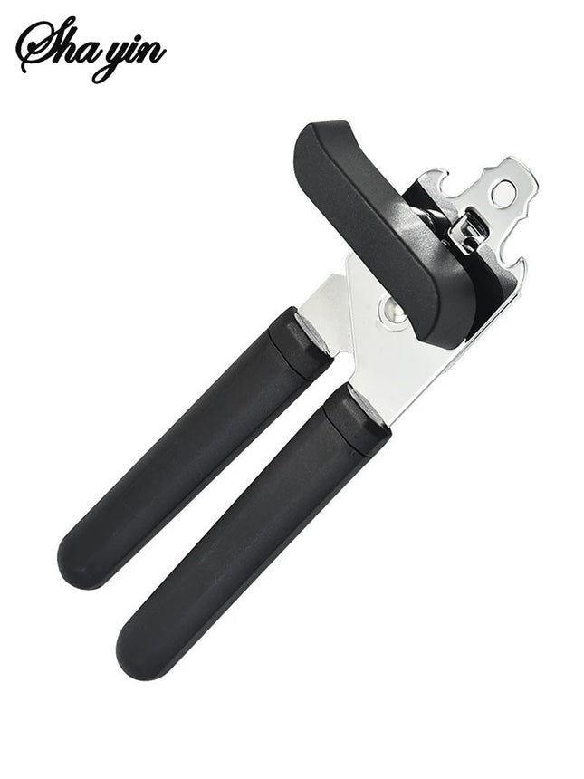 Stainless Steel Multifunctional Professional Can Manual Can Opener Craft Beer Grip Can Opener Bottle Opener Kitchen Gadgets