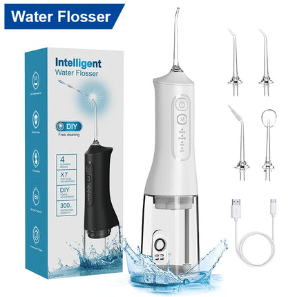 Oral Irrigator Dental Water Flosser for Teeth Portable Mouth Washing Machine Rechargeable Dental Water Jet for Dental cleaning