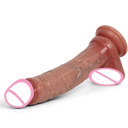 Super Realistic Dildo Adult Sex Toys Medical liquid silicone Penis Anal Vagina Masturbator Dildo With Suction Cup Adult supplies