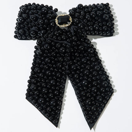 Bridal Bow Hair Clips Heavy Beading Fashion Spring Clip Beautiful Women’s Hair Accessories Elegant Wedding Gift Hair Accessory