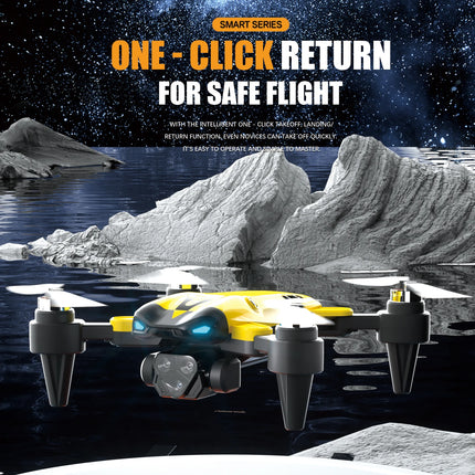 New M5 Drone Professional 8K Wide-Angle HD Triple Camera WiFi FPV Height Hold RC Aircraft Quadrotor Adults Children's Toys Gifts