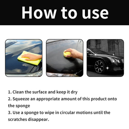 Graphene Car Scratch Repair Wax Deep Scratch Remover for Auto Paint Advanced Polish & Restore Compound Long-Lasting Protection