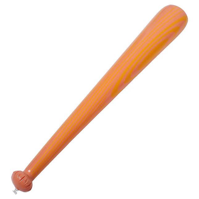 Inflatable Baseball Bat PVC Wood Grain Realistic Design Soft Lightweight Outdoor Pool Party Carnival Sports Supplies