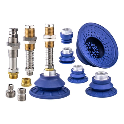 SAB series vacuum suction cup SAB22/30/40/50/60/80 industrial parts mechanical arm corrugated strong suction cup nitrile rubber