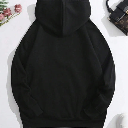 Free Hugs Just Kidding don't Touch Me Printing Woman Sweatshirts Autumn Fleece Hoodies Soft Oversized Hoodie Street Streetwear
