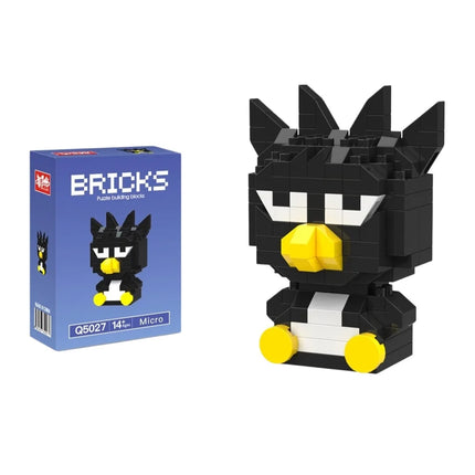 99 style SANRIO Hello Kitty Building Blocks Cartoon Figures Kuromi Bricks My Melody Children's Assembly Toys Cinnamoroll Gift