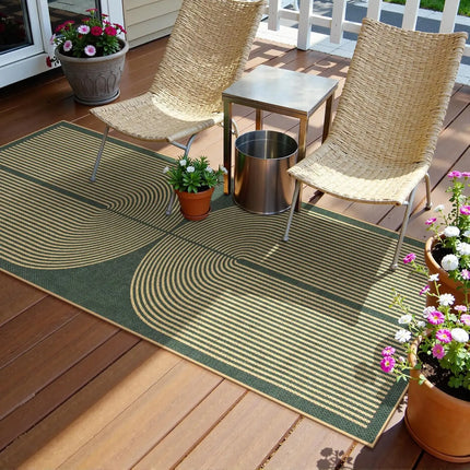 VIKAMA Simple And Retro Line Long Corridor Carpets, Washable Kitchen Carpets, Laundry Room Carpets, And Home Decorations