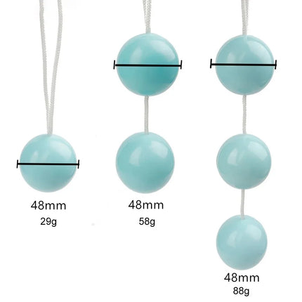 Smooth Kegel Ball Chinese Vagina Balls For Women Adult Sex Toys Vaginal Contracting Dumbbell Centrifugal Anal Beads Stimulator