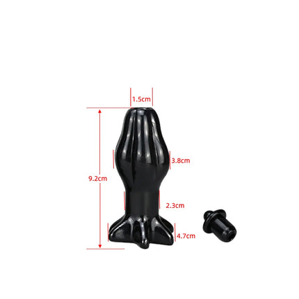4 Sizes Butt Anal Plug Hollow Anus Open Tunnel Vaginal Dilator Training Ass Enema Dilatador Masturbator Sex Toys For Men Gay