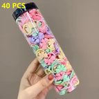 40PCS 009 / Rubber String