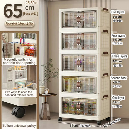 Folding Storage Cabinet Wardrobe / Armoire Rangement Pliable