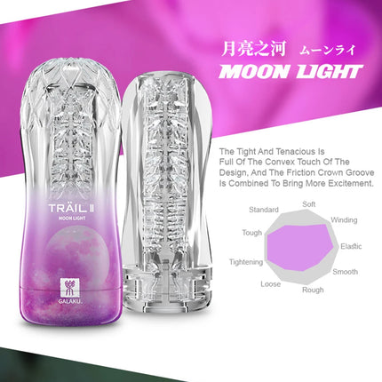 GALAKU Male Masturbator Soft Pussy Sex Toys Transparent Vagina Adult Endurance Exercise Sex Products Vacuum Pocket Cup For Men
