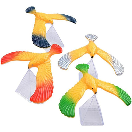 Plastic Balance Bird With Pyramid Combination Set Children Physical Science Adults Office Desktop Fun Novelty Trick Party Gifts