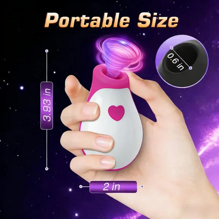 Female mini vagina Sucker Sucking Vibrator G-spot Clitoris Vacuum Nipple Stimulator Masturbator Adults Sex Toys for Women Couple