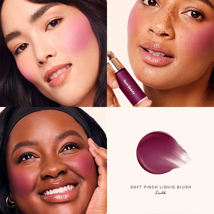 Popular Cosmetics Brand Rare Beauty Silky Skin Liquid Blusher Long-lasting Stay-put Contour Natural Highlight Original Makeup