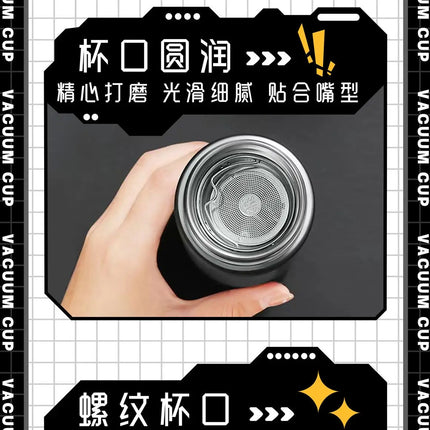500ml Neon Genesis Evangelion Cute Anime Peripheral Insulated Water Bottle Creative 304 Stainless Steel Thermos Cup Student Gift